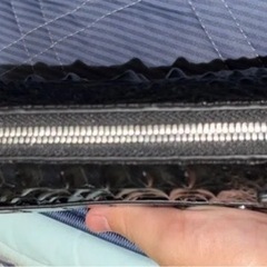 クロコダイル　クラッチバッグ兼長財布の画像