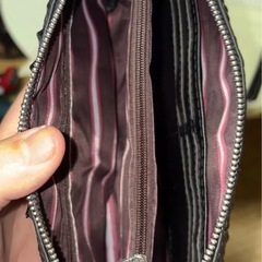 クロコダイル　クラッチバッグ兼長財布の画像