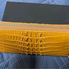 クロコダイル　長財布の画像