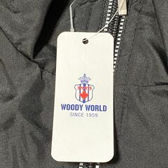 未使用　WOODY WORLD　ナイロンジャンバー　Lサイズ　ブラック　の画像