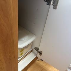 木製キッチン収納棚　食器棚　美品です！の画像