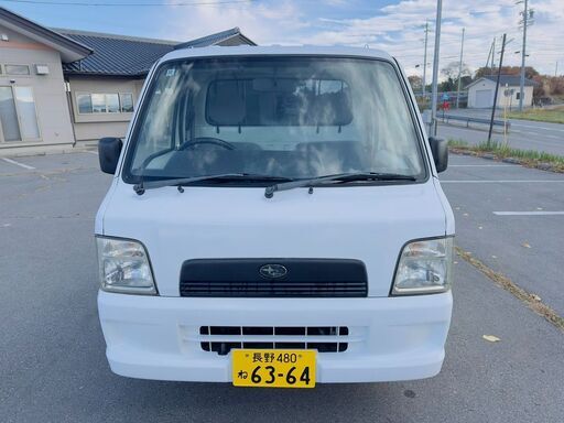 スバルサンバートラック☆4WD☆エアコン☆パワステ☆車検9/10☆TT2☆5