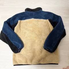 【美品】CHUMS チャムス Sサイズ フリース ボアジャケット マルチカラーの画像