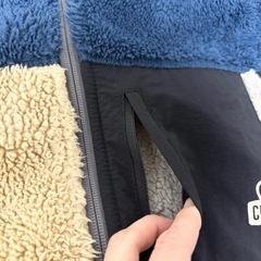 【美品】CHUMS チャムス Sサイズ フリース ボアジャケット マルチカラーの画像