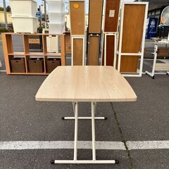 武田コーポレーション 折りたたみテーブル 高さ調整可能の画像