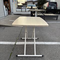 武田コーポレーション 折りたたみテーブル 高さ調整可能の画像
