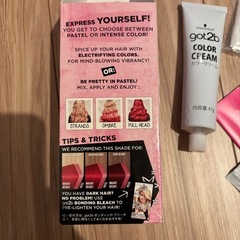 got2b ヘアカラーピンクの画像