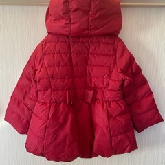 組曲　キッズ　子供用　ダウン　赤　110の画像