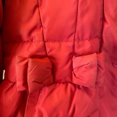 組曲　キッズ　子供用　ダウン　赤　110の画像