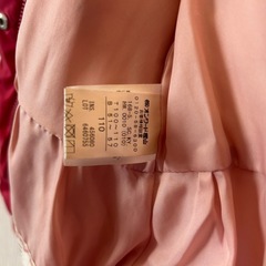 組曲　キッズ　子供用　ダウン　赤　110の画像