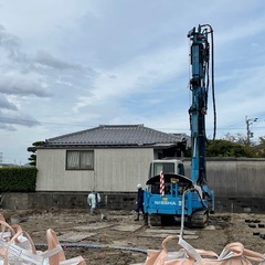 地盤改良工事！オペ！手元募集！の画像