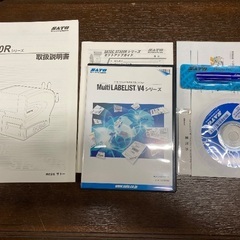 稼働品★SATOラベルプリンターST308R+スタッカ付の画像