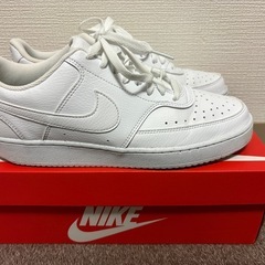 美品　Nike　ナイキ コート ビジョン ロー ネクストネイチャー ホワイト DH2987-100の画像