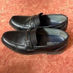 GYP1118 U.P. renomaユーピー・レノマ　黒レザービットローファーの画像