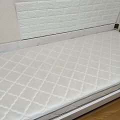 セミシングル　ポケットコイルマットレス【黒汚れあり】の画像