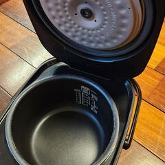 アイリスオーヤマ 炊飯器 RC-MA50AZ-B ブラック 1.0Lの画像