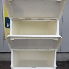 CAINZ カインズ 収納ボックス インテリア CaricoM シンプルホワイトの画像