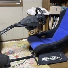 【約5万→0円！】レーシングシミュレーター ハンコン付き！の画像