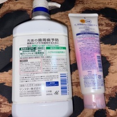 洗顔・ガムモンダミセットの画像