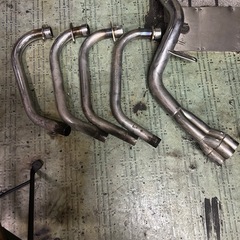 CB400SFマフラーの画像