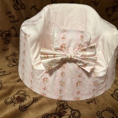 バンボ　ベビーチェア　ピンク　おまけ付きの画像