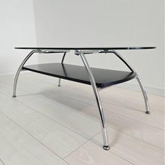 ニトリ　ガラステーブルの画像