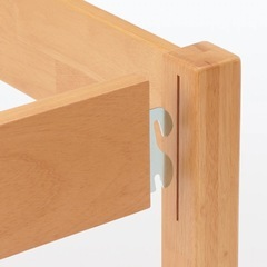 【無印良品】ダブルベッドフレームの画像