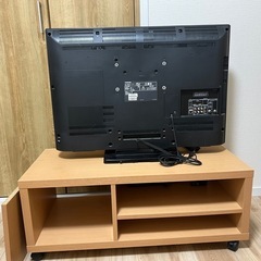 TOSHIBA 液晶カラーテレビ 2012年製【テレビボード、外付けHDD付加可】の画像