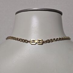 GIVENCHY ジバンシー ゴールド ネックレス チェーン 刻印 ヴィンテージの画像