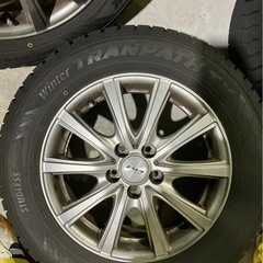スタッドレスタイヤ ウィンタートランパスtx  195/65r15 pcd100  の画像