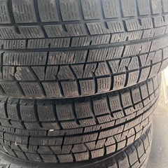 【冬タイヤ4本セット】YOKOHAMA ice GUARD iG50 175/60R15 残溝9割　バリ溝　スタッドレスタイヤ 冬タイヤ4本セットの画像