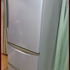 【無料】【大阪】【動作品】ナショナル National ノンフロン 冷凍冷蔵庫 NR-C375M-H形【引き取り限定】の画像