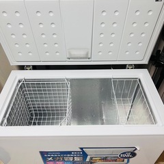 アイリスオーヤマICSD-20A-Wノンフロン冷凍庫 198L2021年製の画像