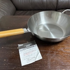 【新品・未使用】鉄鍋　フライパンの画像