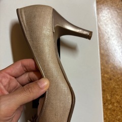 Riz RAFFINEE パンプス24センチの画像