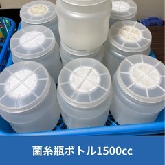 中古菌糸瓶ボトル1500ccの画像