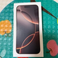 iphone 16promaxの　箱の画像