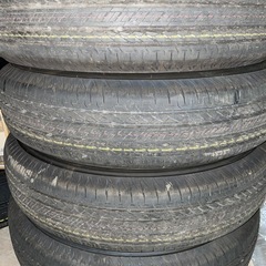 JB64ジムニー新車外しタイヤ2025年製4本setの画像