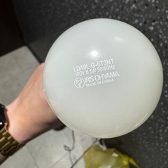 【8.1W LED電球へ交換済】ニトリ 間接照明 ムードライト リビング 寝室 廊下 シック オシャレ  洋室 和室の画像