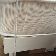 埼玉県草加市/マットレス(ダブル)・ベッド フレームの画像