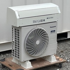 取付け可 ! !◇パナソニック エアコン 10畳用 2019年 ナノイーX 100V CS-28HJK 高圧洗浄済み ! 保証付き ! !の画像