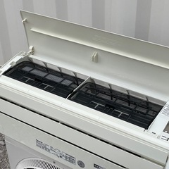 取付け可 ! !◇パナソニック エアコン 10畳用 2019年 ナノイーX 100V CS-28HJK 高圧洗浄済み ! 保証付き ! !の画像