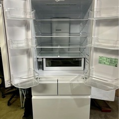 【12ヶ月保証】【展示品】日立 6ドア冷蔵庫 R-VW57V 2024年製570Lの画像