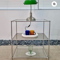 【furnihunter】 Tool rack 001 GL half(ガラスらっくラック)の画像