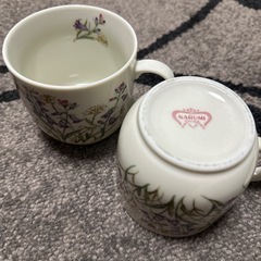 ナルミx3とノリタケx1 マグカップセットの画像