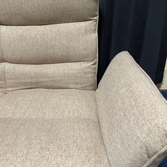 ソファー　二人掛け　 綺麗　リクライニングできますの画像