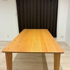 【飛騨家具】ダイニングテーブル 幅180cmの画像