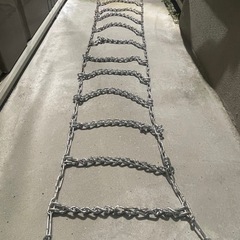 タイヤ金属チェーン　ラダー型　冬支度　雪対策の画像