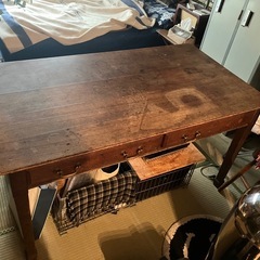 【〜11/26まで】ダイニングテーブル　ヴィンテージ の画像