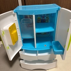 難あり　冷蔵庫おもちゃの画像